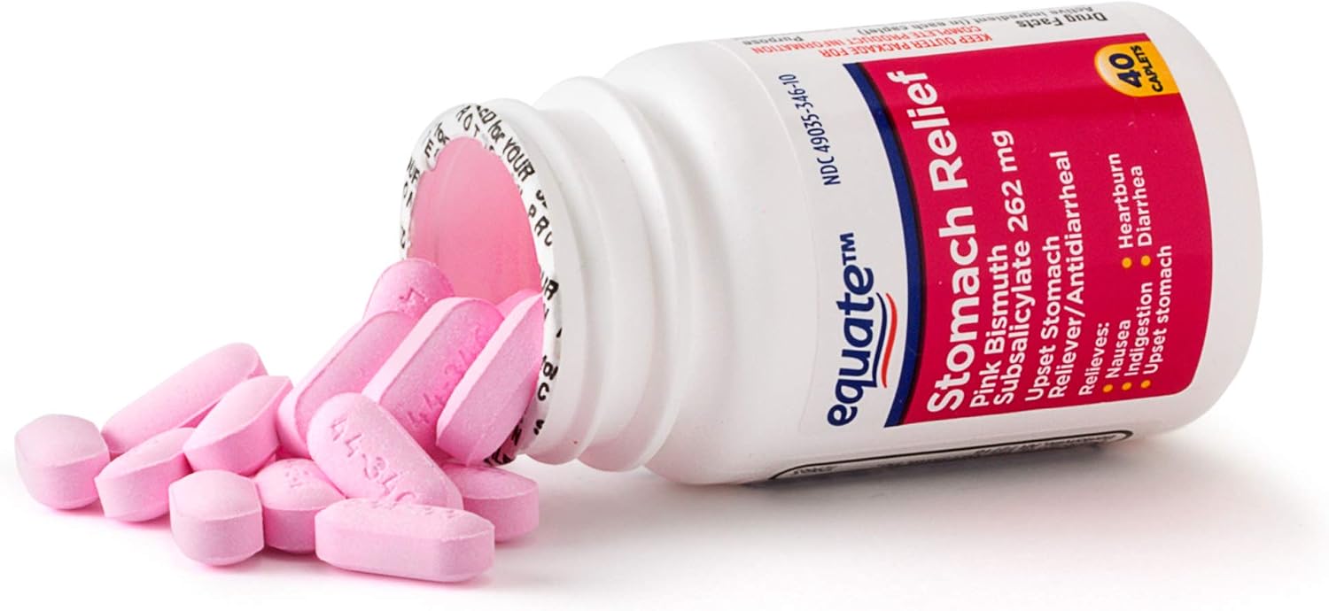 Equate Stomach Relief Caplets 40ct