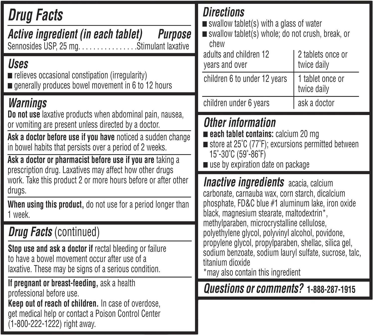 Equate - Maximum Strength Laxative, Sennosides Stimulant Laxative, 25 Milligram, 90 Count
