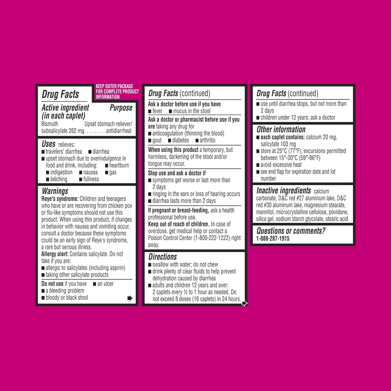Equate Stomach Relief Caplets 40ct