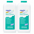 Pure Cornstarch Baby Powder Aloe and Vitamin E (22 oz - 2 Pack)